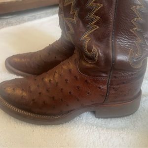 Ostrich Boots